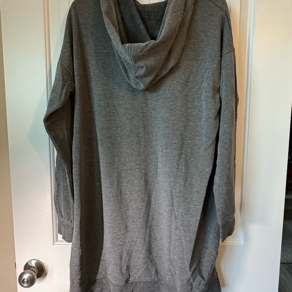Grace and Lace large grey sweatshirt dress. - Picture 3 of 6